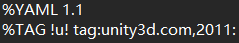YAML 文件整体结构